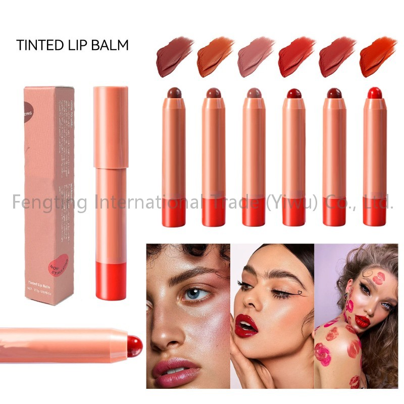 Daily Make-up Color Pop Lip Balm Waterproof Long Lasting Silky Matte Lipbalm Cosmetics