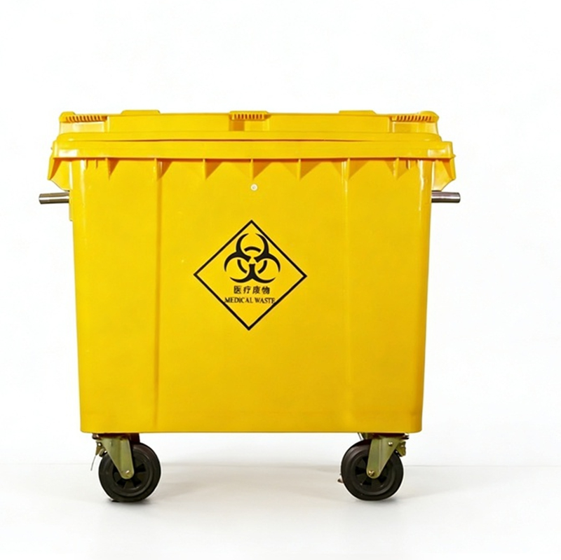 HDPE Large Outdoor Plastic Garbage & Wheelie Waste Bin 240L & 360L & 660L & 1100L