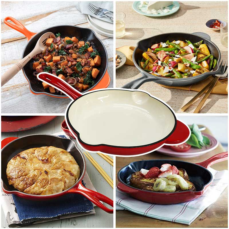 Hot Selling Cast Iron Skillet Frying Pan Mini Saucepan Thickened Without Coating Non Stick Frying Pan
