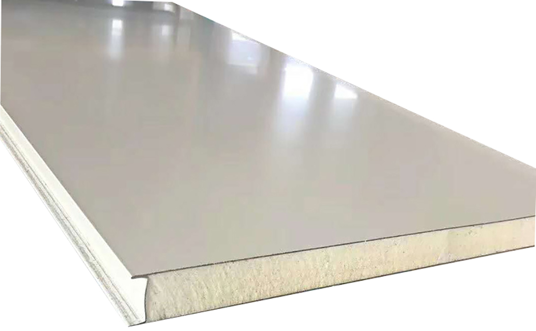 Eco-Friendly Factory Price FM Heat Insulated PPGI Color Coated Steel PU PIR Boards Polyurethane Foam Roof Wall Sandwich Panel for Cold Room Warehouse