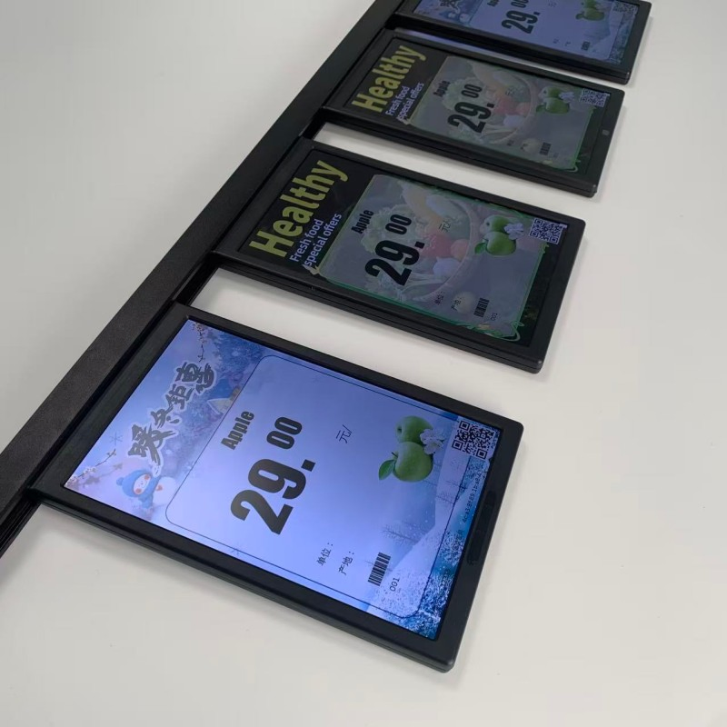 Full Color Screen LCD Electronic Shelf Label Dynamic Content Display Price Tag