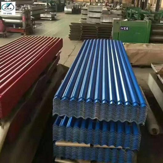 Профнастил оцинкованный и окрашенный для кровли