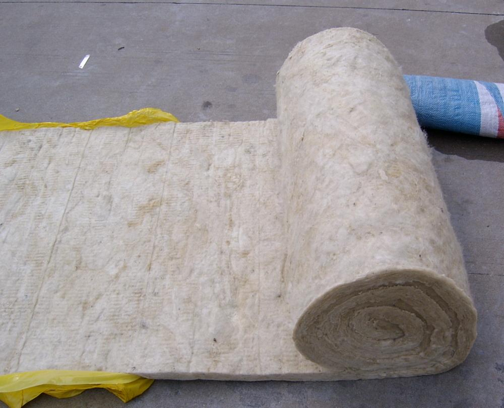High Quality Rock Wool Blanket with Wire Mesh for Boiler Insulation