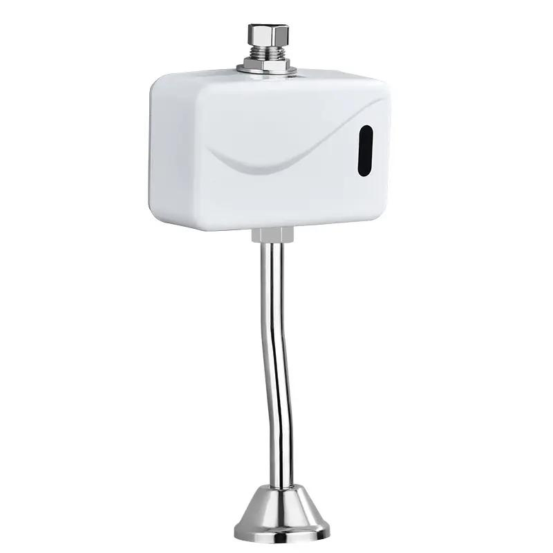 Gold Intelligent Toilet Flush Valve Automatic Sensor Urinal Valve Bathroom Touchless Toilet Urinal Flusher