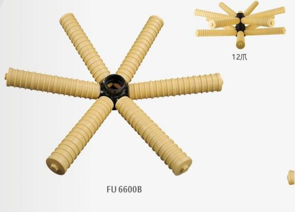 Side-Mounted Six-Claw Lower Distributor (HIGH FLOW) of Water Softener