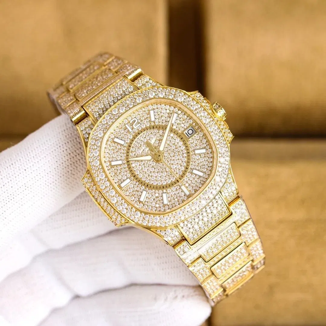 1: 1 Copy Brand Ladies' Watches, Wholesale Morganite Diamond Mechanical Watches