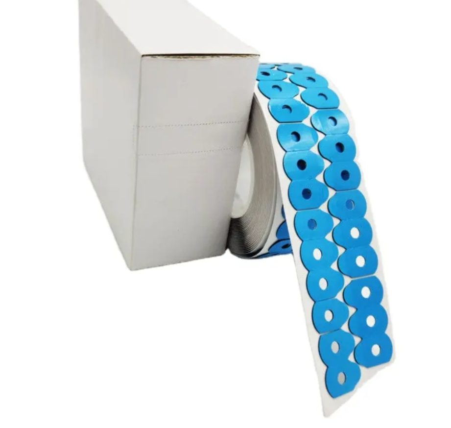 Factory Wholesale Red Super Hydrophobic and Anti-Skid Adhesive Lens Polishing Pad for Eyeglasses Accessories