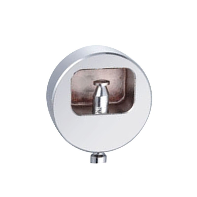 Puck Padlocks for Truck Trailer Nickle Plated 73mm Round Steel Hockey Puck Lock with Hasp