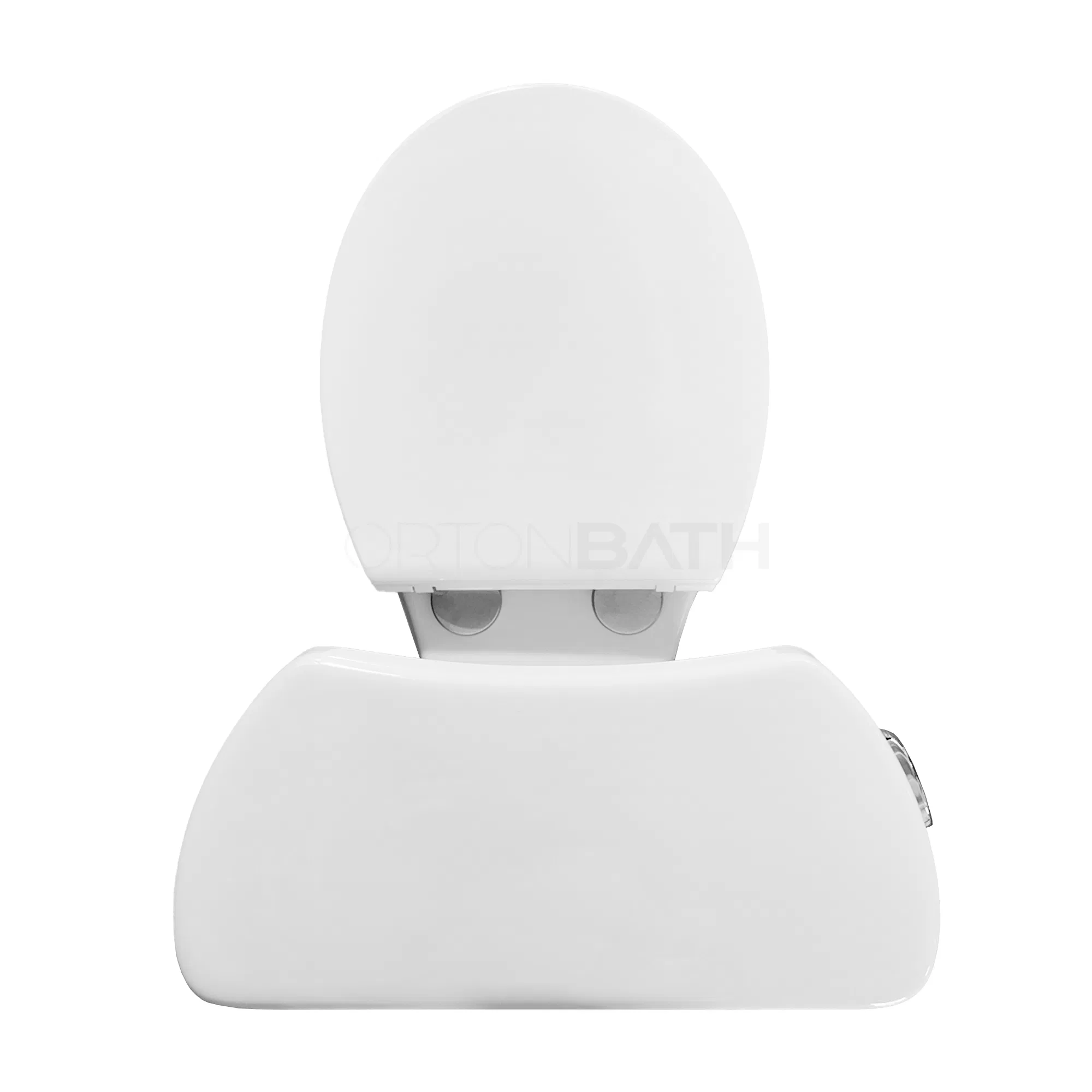 Ortonbath Cupc Ada Siphonic 2 Piece Toilet for Bathrooms Comfort Height Power Flush Sanitary Ware White Two Piece Toilet with Elongated Bowl Water Closet