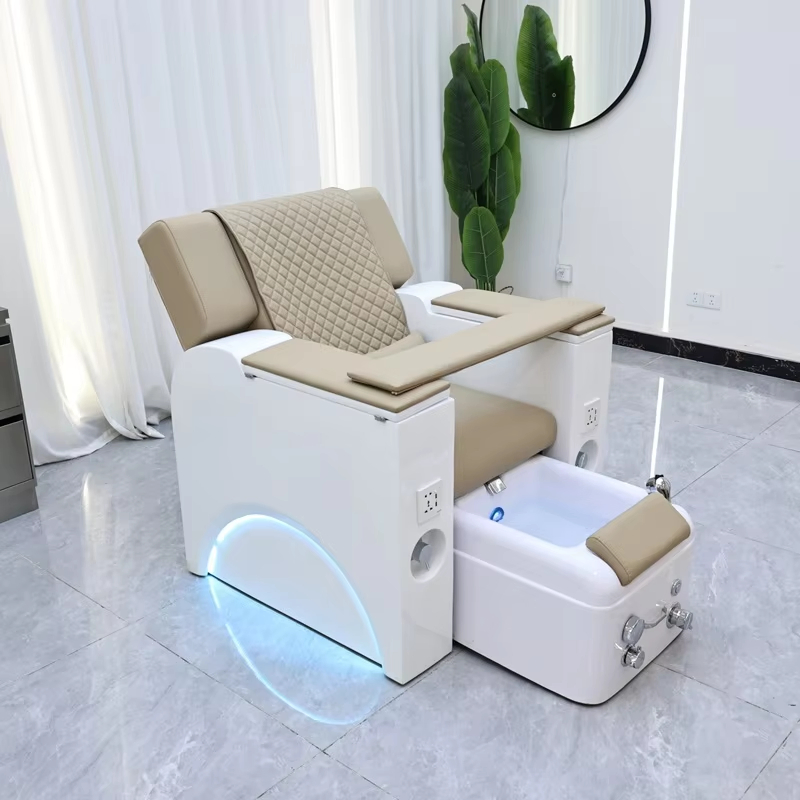High Quality Luxury Modern Pedicure Chair Recliner for Nail SPA & Foot Massage Electric Manicure Sofa Chair Durable