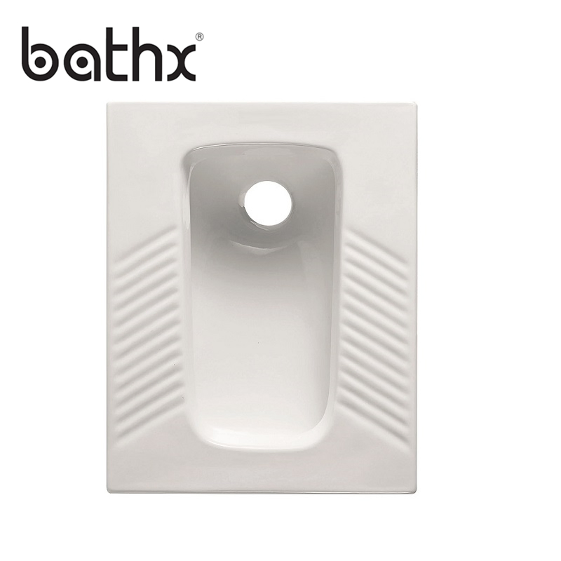 Cheap Factory Price High Glaze Medium Deep Made in China Squatting Pan (PL-P109)