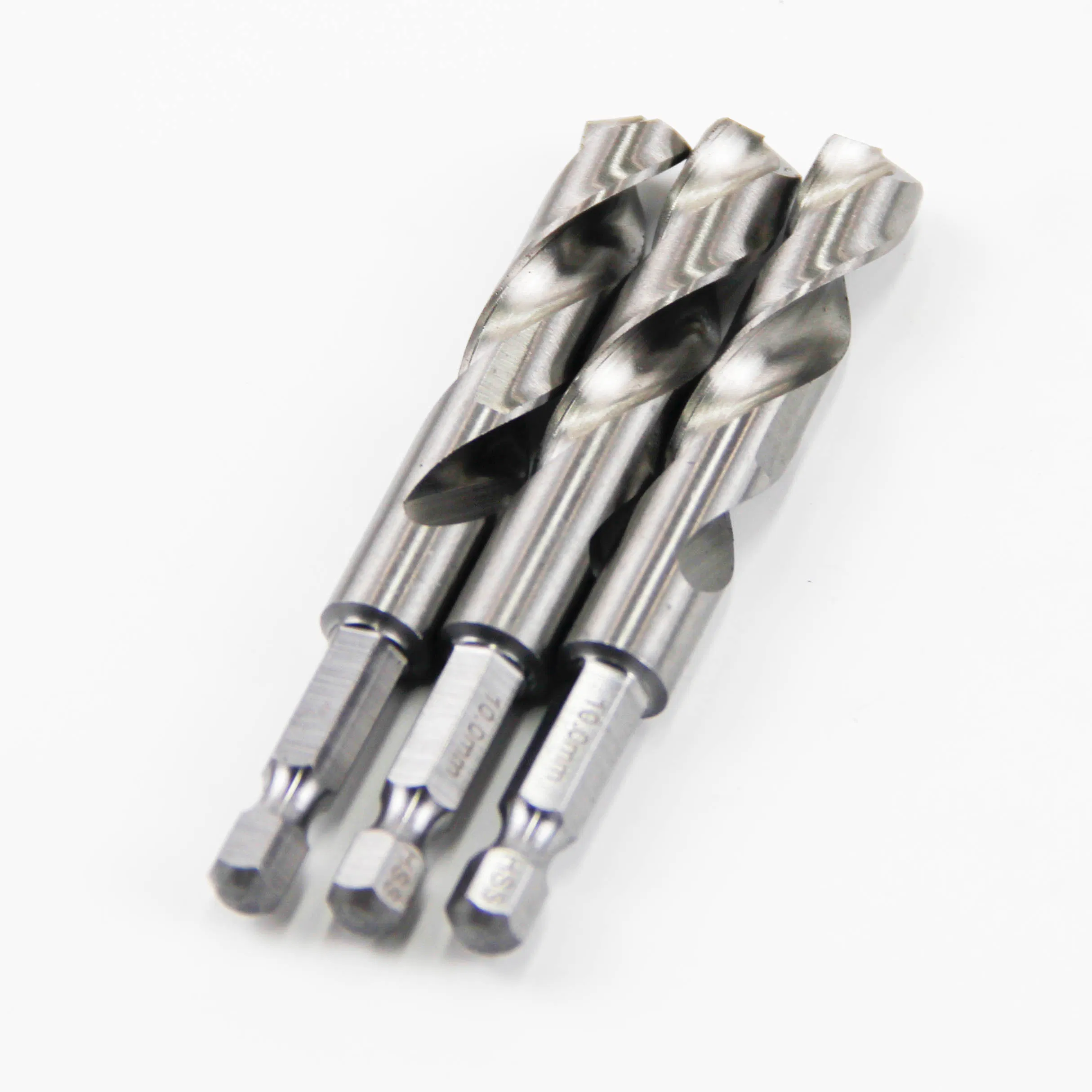 HSS Coated Black Straight Round Shank Metal Wood Drilling Twist Drill Bits