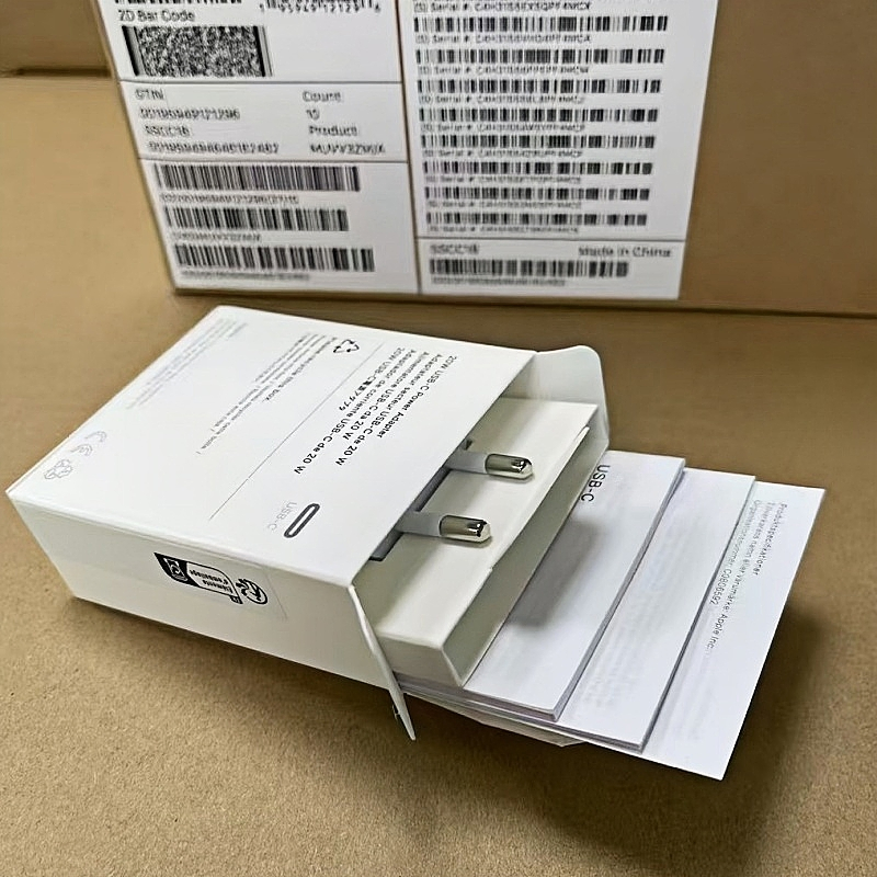 OEM Original Quality Mobile Accessories Fast Charging Power Box 20W EU Plug Power Adapter for iPhone 17 16 14 13 11 Quick Wall Charger