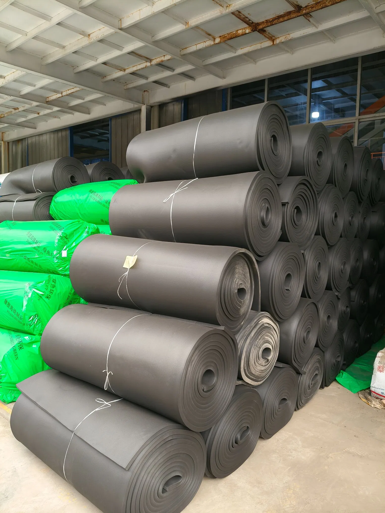 Gd-Aislafibra 9mm-50mm Thickness Factory Supply Use Heat Insulation Material Acoustic Thermal Insulstion Rubber Foam Sheet for Industrial