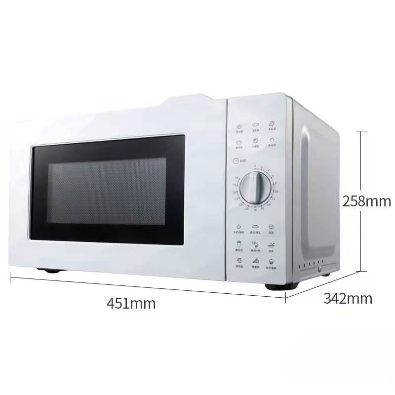 Electric Digital Mechanical Control High Quality Table Top Microwave Oven for Home