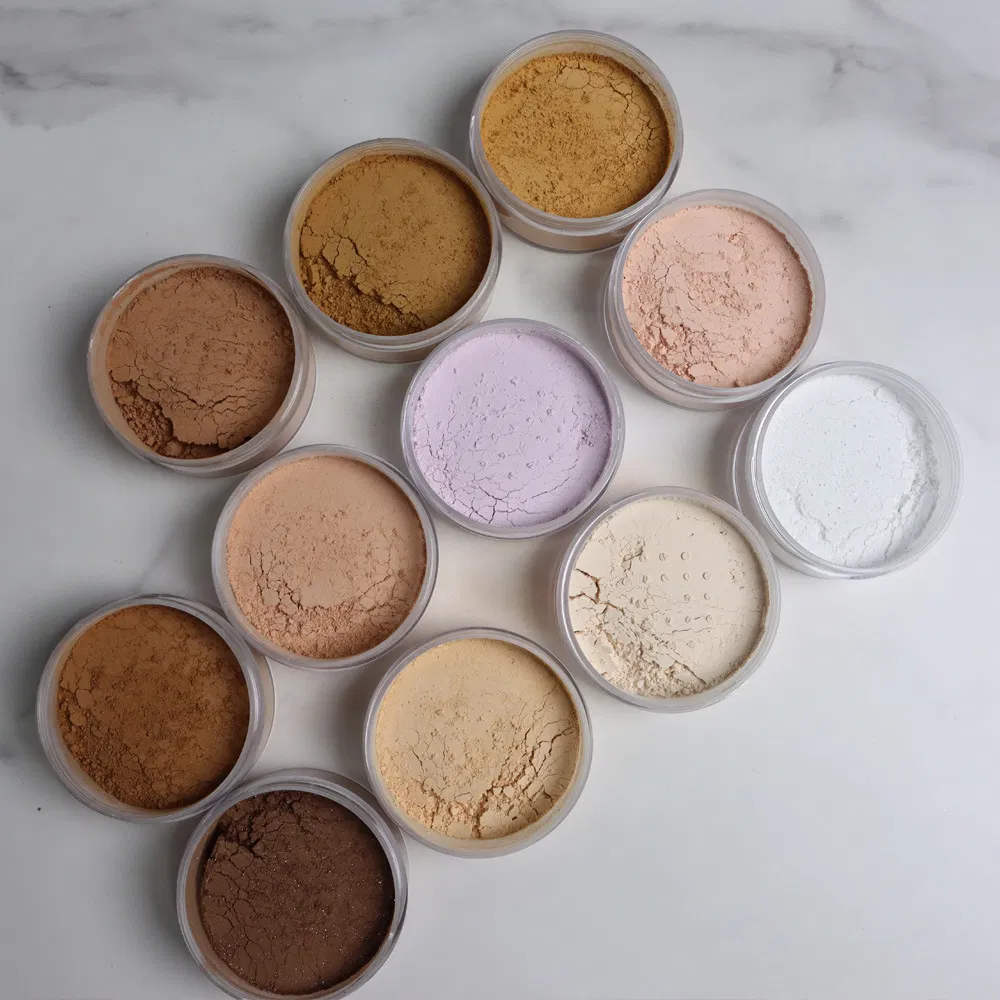 OEM Matte Waterproof Oil Control Makeup Settingpowder Brighten Concealer Powder 20g