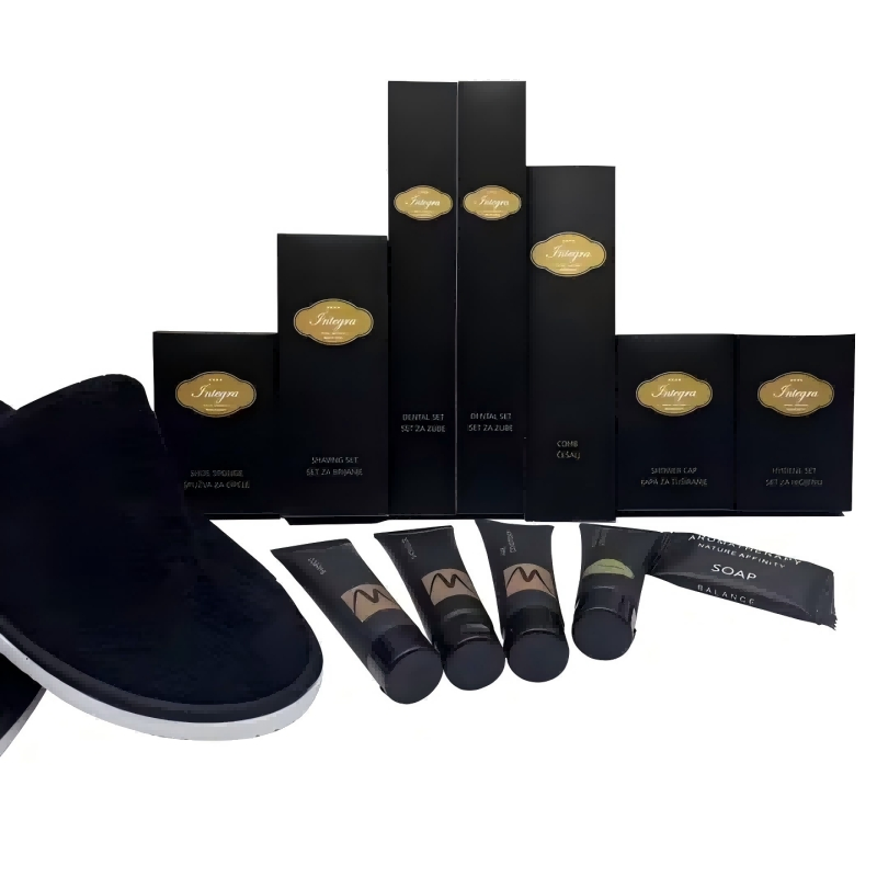 High Grade Hotel Disposable Amenity Set 5 Star Hotel with Logo