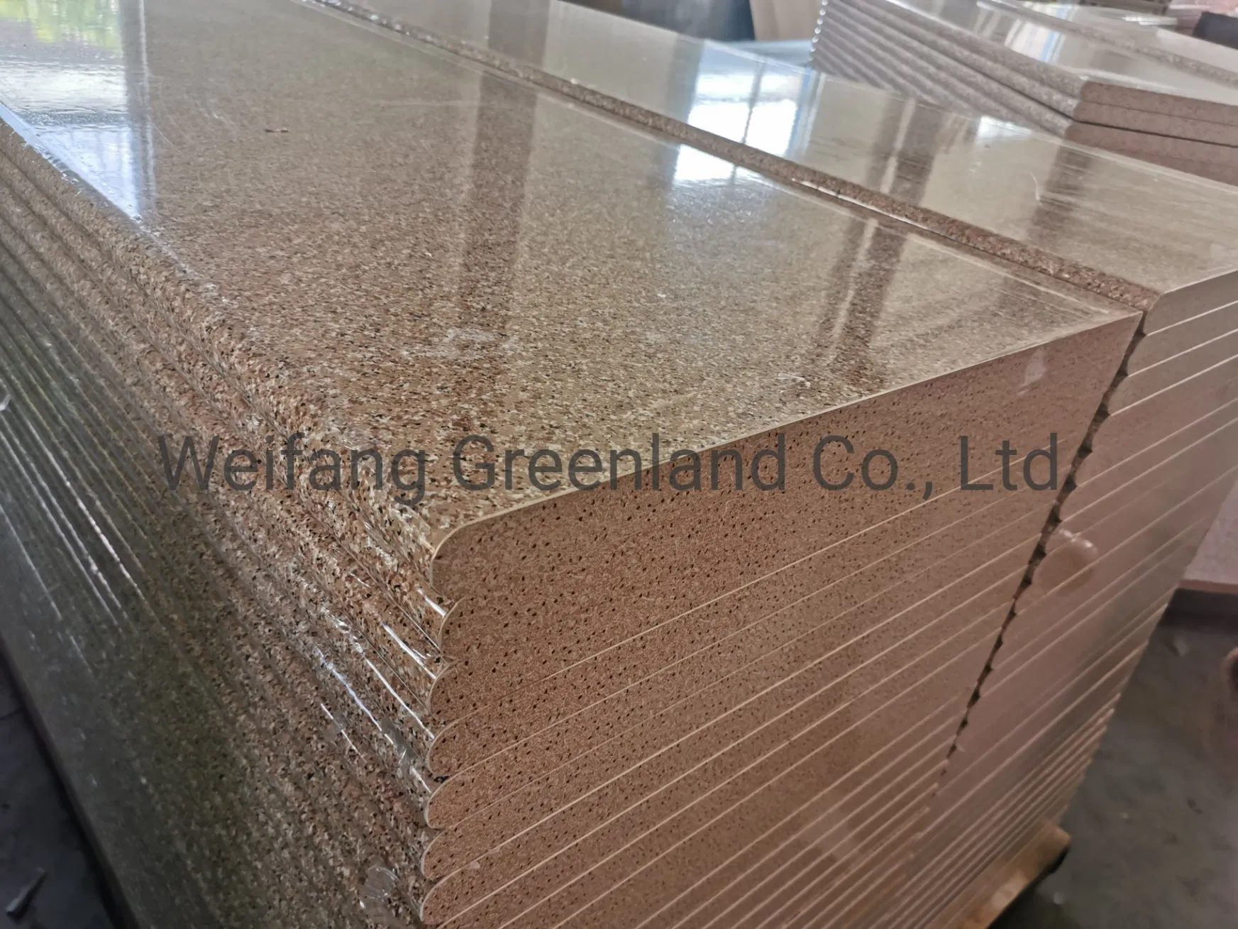 2026 New Design Table Top with HPL Film and Chipboard Inner