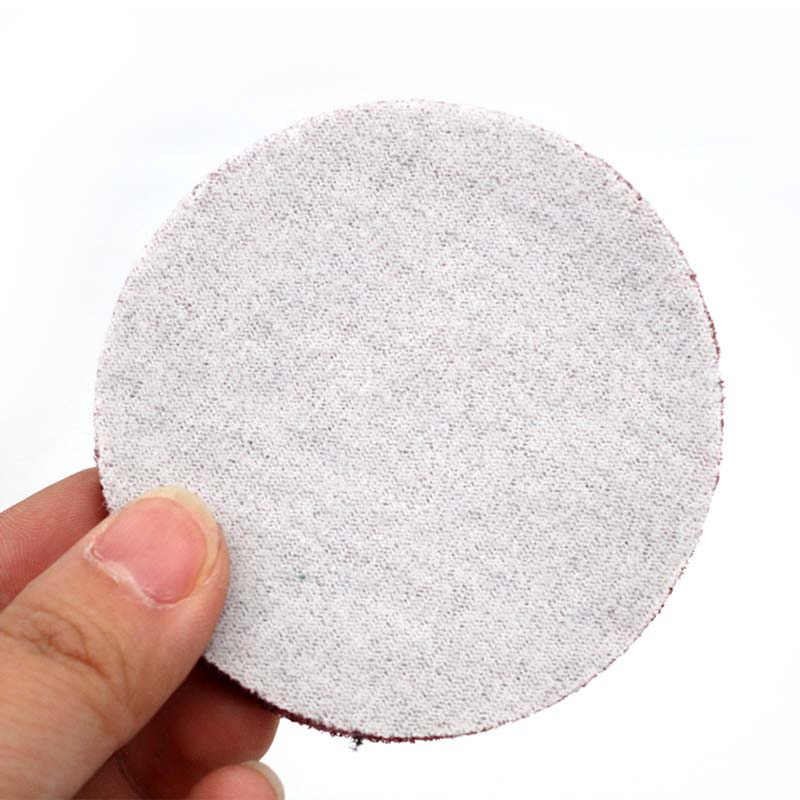 3 Inch 75mm Round Hook and Loop Scouring Pad Industrial Heavy Duty Nylon Cleaning Cloth