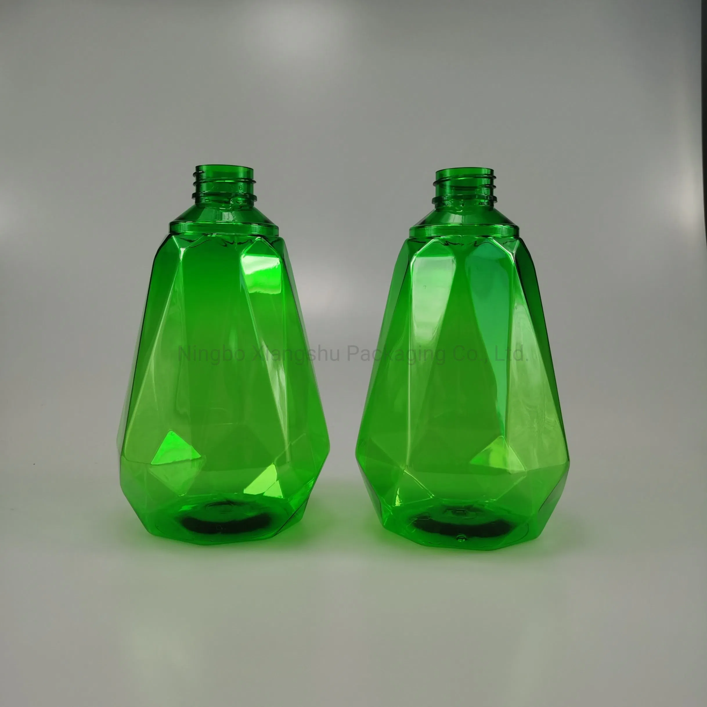 600ml Housekeeping Cleaners and Disinfectants Diamond Pattern Plants Flowers Water Reusable Plastic Spray Bottles for Garden