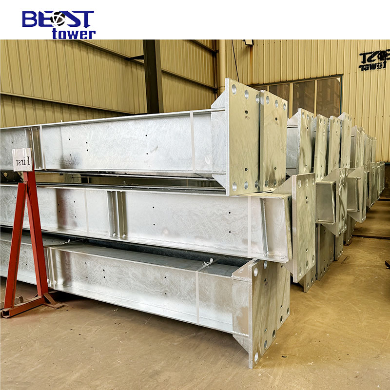 Galvanized Prefab House Prefabricated Steel Structure Building Construction Steel Frame Matel Material Shed Factory Industrial Warehouse