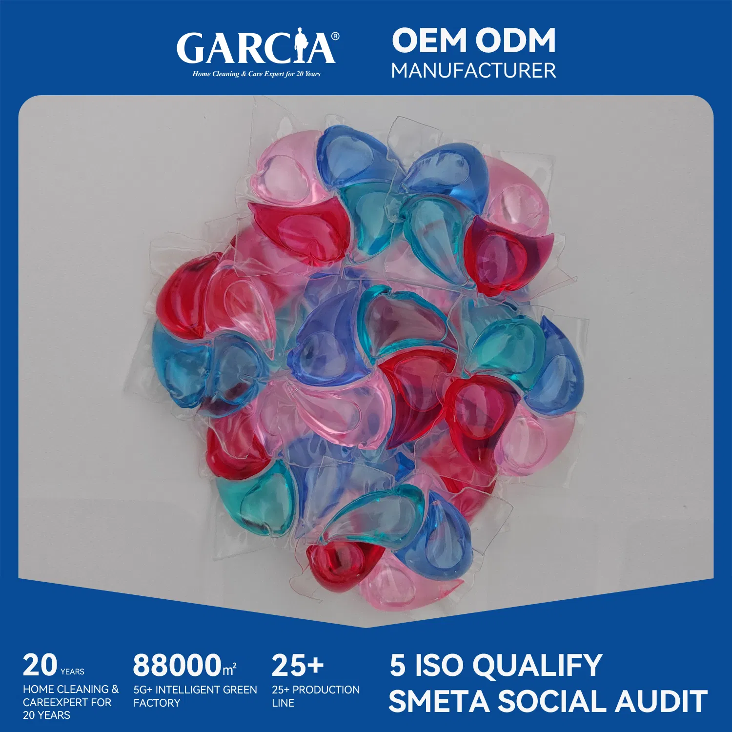 Customizable Liquid Laundry Detergent Pod for Effective Clothes Washing