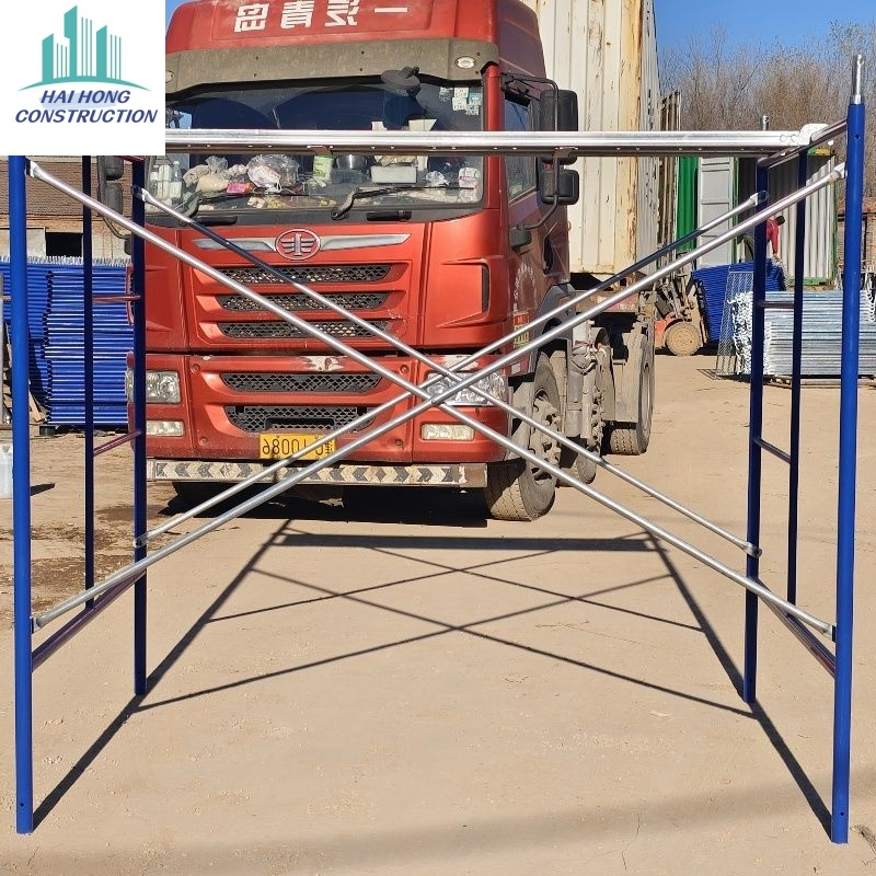 Pipe Wall Thickness 2mm Multi Purpose Steel Mobile Scaffolding for Construction