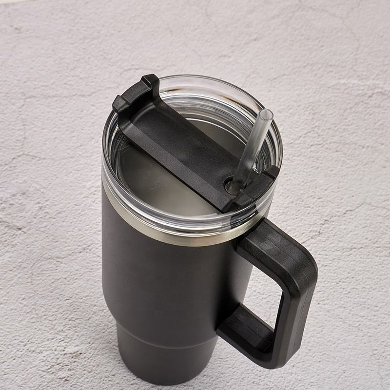 Термос вакуумный 40 oz со съемной ручкой, сталь