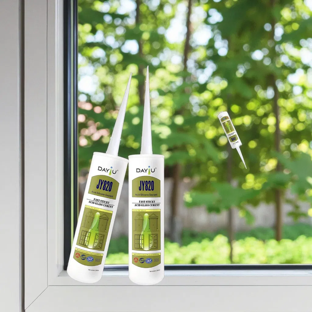 Good Viscosity Glazing Adhesive Silicone Sealant for Decorative Materials