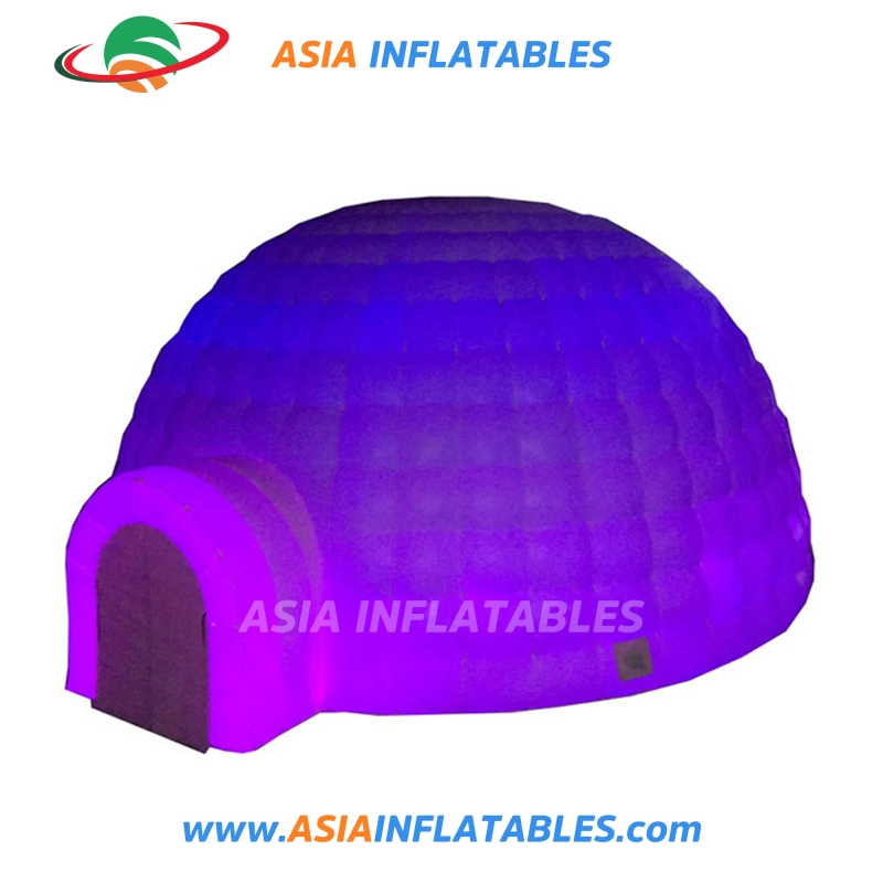 Beautiful Inflatable Dome Event Tent with Lighting