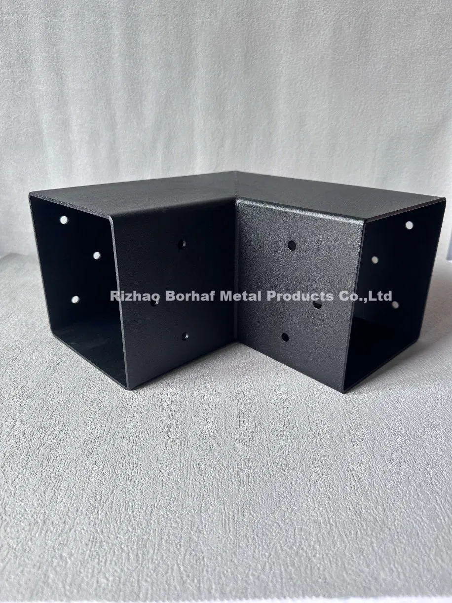 Outdoor 3 Way Angle Corner Bracket for Gazebos Patio Pergolas Log Cabin