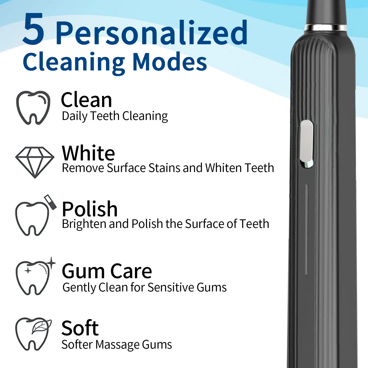 OEM Manufacturers Travel Case Portable Customized Electric Toothbrushes