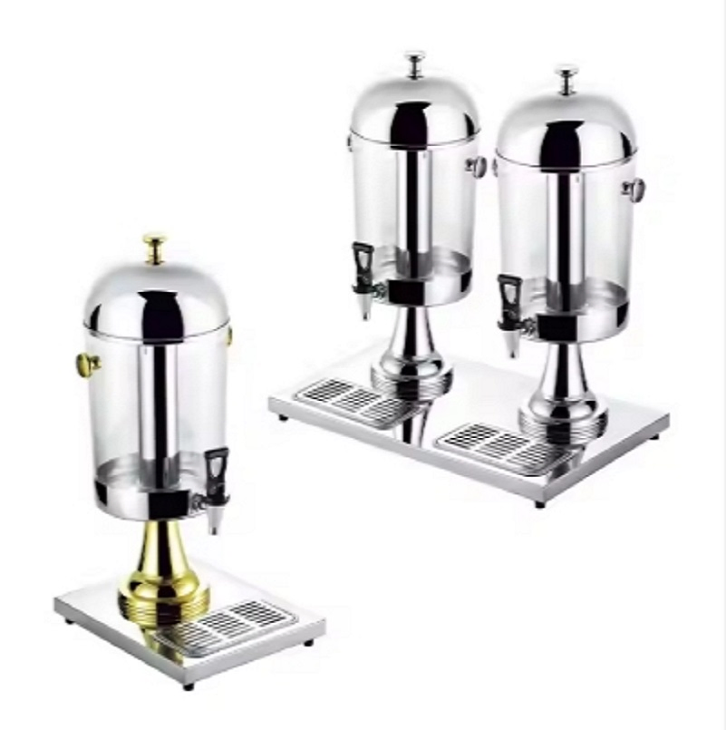 Hotel Utensil Juice Beverage Container Stainless Steel Drink Machine Juice Dispenser