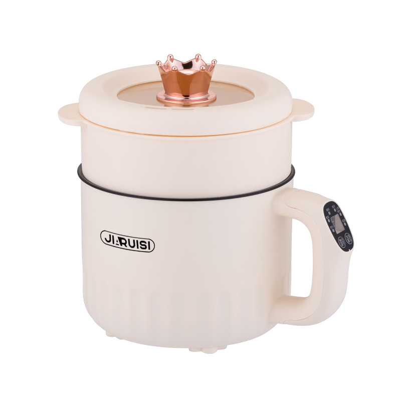 2026 Hot Smart Home Appliances Portable Electric Hot Pot Multi-Functional Stainless Mini Soup Pot Cooker Non-Stick Electric Skillet Electric Cooking Pot