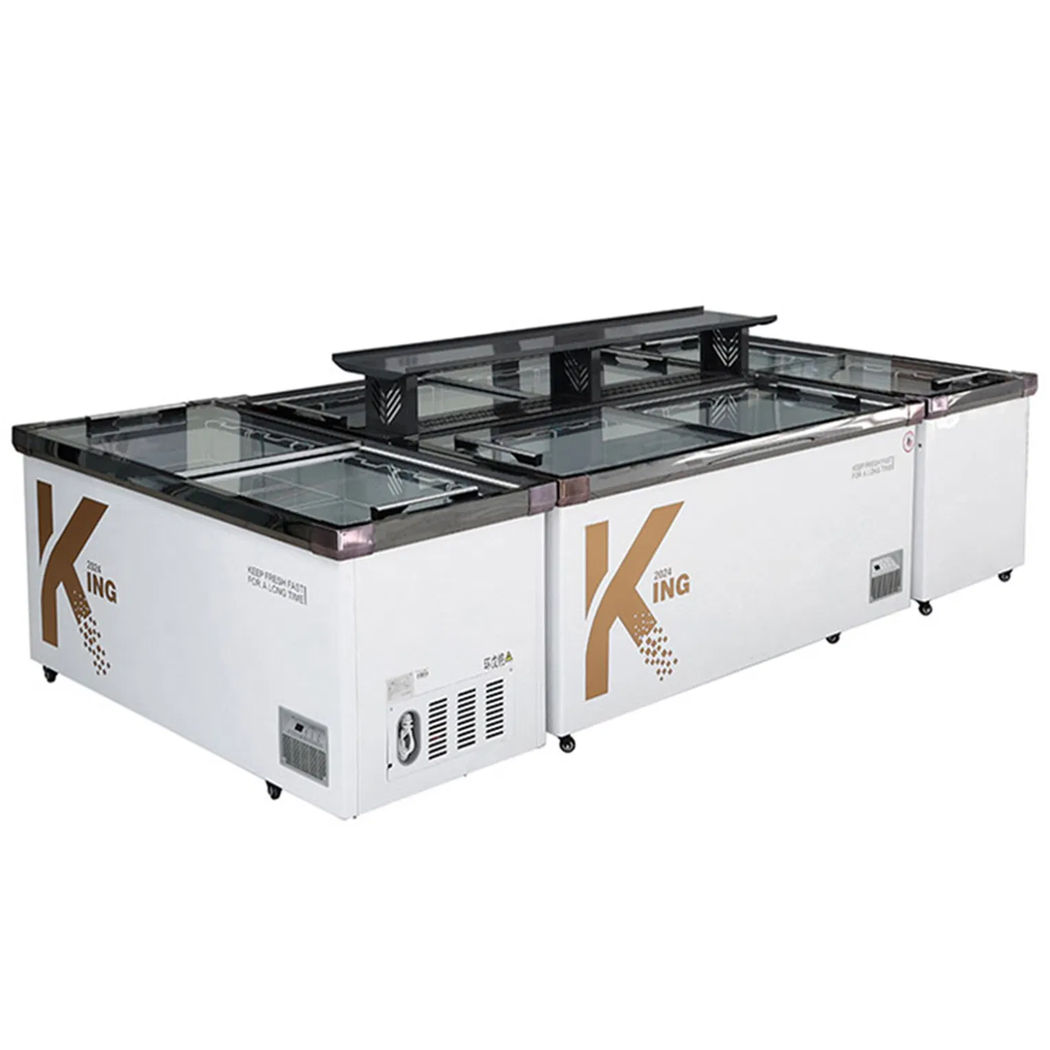 Factory Wholesale Price Supermarket Ice Cream Chest Display Freezer Commercial for Sale