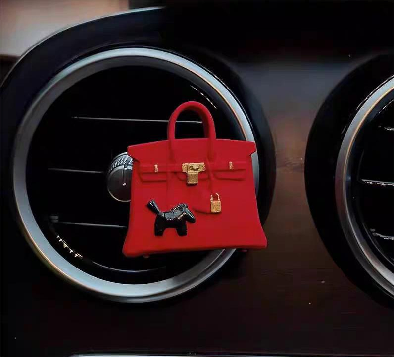 Unique Handmade Bag Vent Clip Air Freshener Interior Decoration Ornament Car Diffuser