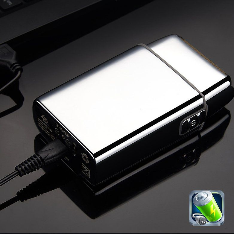 Travel Portable Cordless Rechargeable Shaver Men's Home Reciprocating Razor Hair Salon Pusher Shaver Shaving Head Trimmer