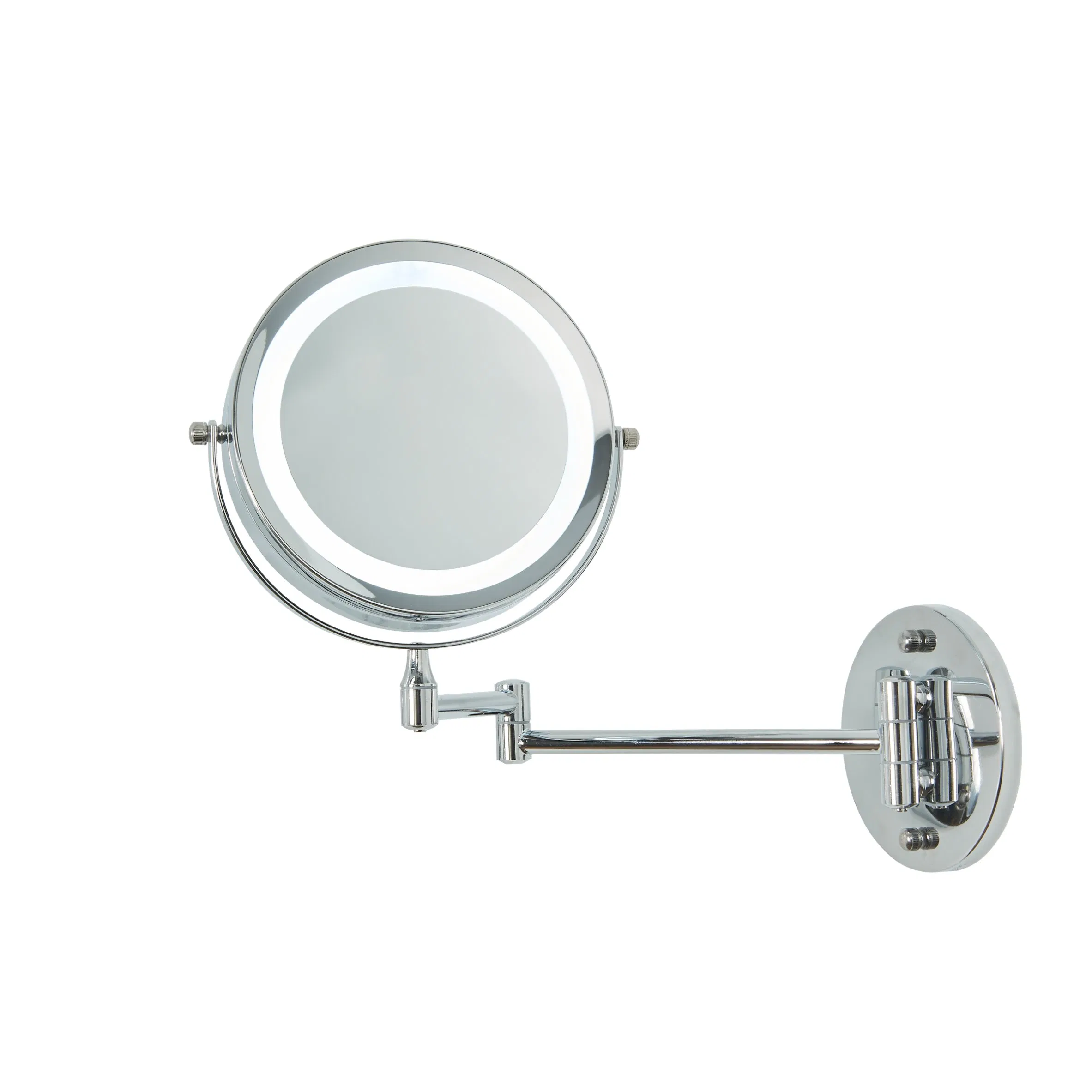 Home Decoration Hotel Room Washroom Furniture Wall Foldable LED Makeup Mirror