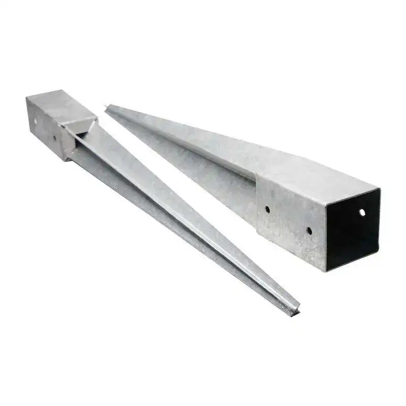 Hot DIP Galvanized Pergola Fence Spike Wooden Post Ground Anchor