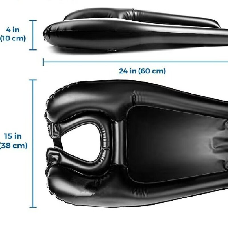 Higher Quality New Style Inflatable Shampoo Hair Wash Basin PVC Personal Grooming