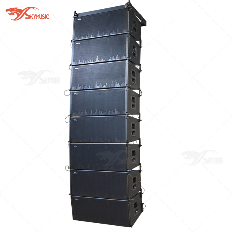 20000 Persons Large Outdoor 3 Way Dual 12 Inch Professional Speakers Line Array System