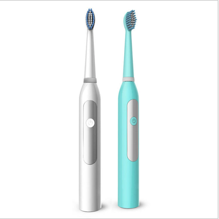 Electric Toothbrush with 2 Replacement Brush Head Portable Travel