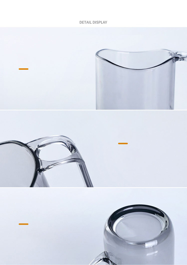 Family Transparent PP Plastic Toothbrush Holder Cup