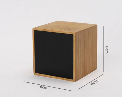 Table Desk Electronic LED Digital Bamboo Alarm Clock with Temperature