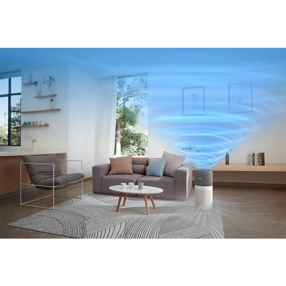 Reliable Zero Dead Angles HEPA Bedroom Compact Air Purifier