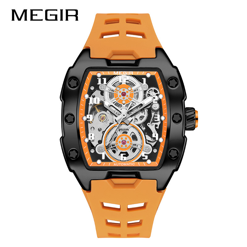 Megir 8602g Hot-Selling Men's Fashion Sport Waterproof Luminous Mechanical Watch