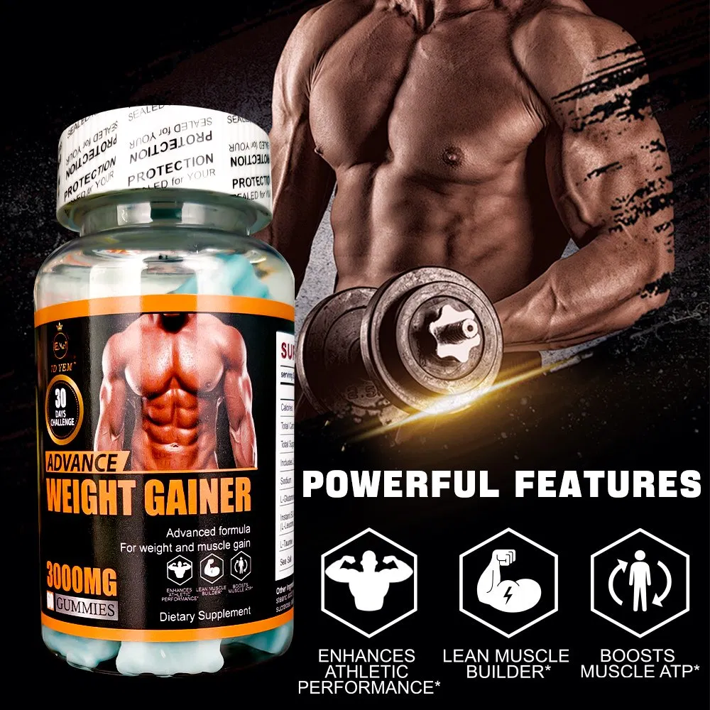 Taurine Sports Nutrition Supplements Promote Muscle Rebuilding Increase Muscle Strength Gain Weight Gain Gummies