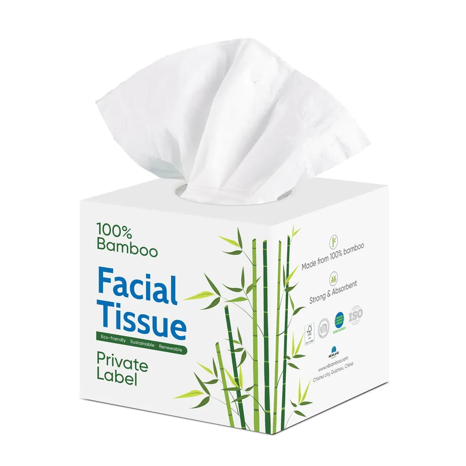 Ultra Soft Thick Custom Car 3ply Napkin Facial Box Tissue Paper