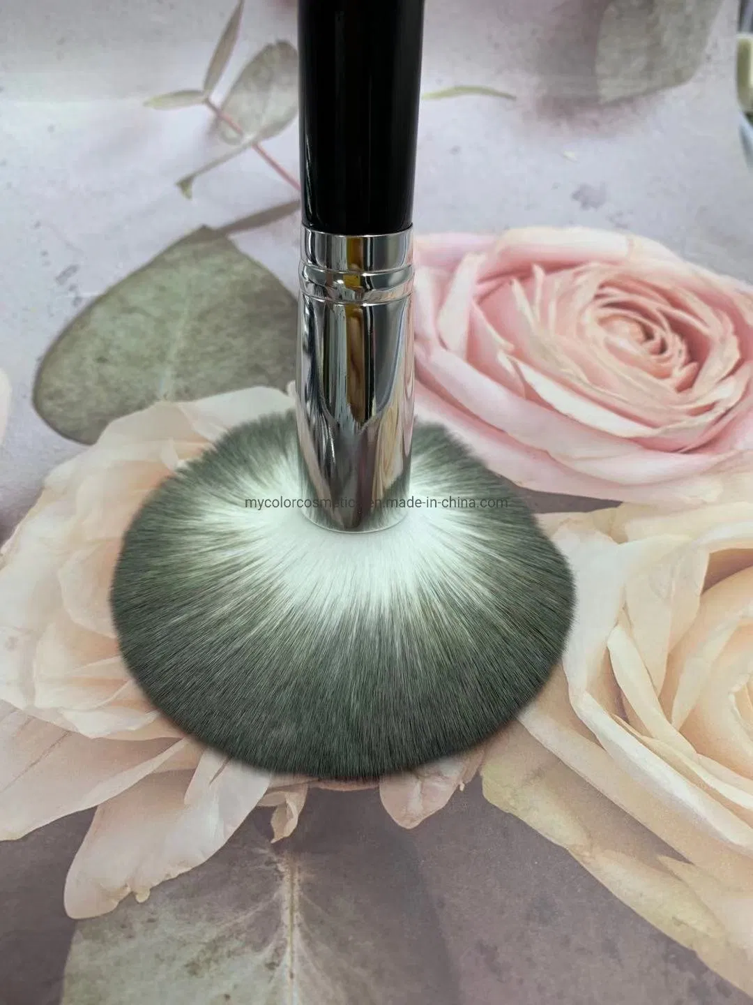 13 PCS Cosmetics Synthetic Hair Makeup Brushes Set with Aluminum Ferrule and Wooden Handle