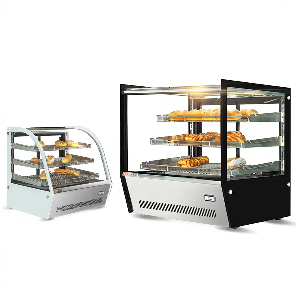Reliable Commercial Desktop Food Display Insulation Heating Cabinet Tool